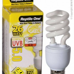 Reptile One Bulb Compact UVB 5.0 26W E27 Fitting