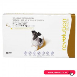 Revolution Flea and Worm Treatment for Dogs 5.1-10kg 3pk