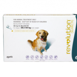 Revolution Treatment for Dog 20.1-40kg 6 Tubes
