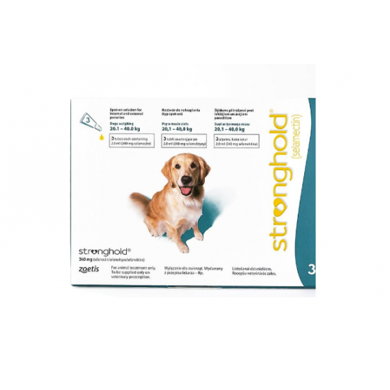 Revolution  Treatment for Dog 20.1- 40kg 3 Tubes