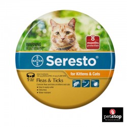 Seresto Fleas and Ticks Collar for Kitten and Cats
