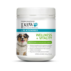 Blackmores PAW Wellness + Vitality Chews - 300g