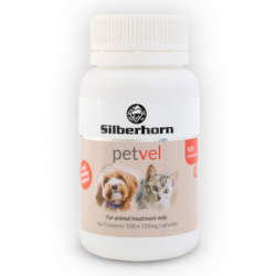 Silberhorn PetVel Nutritional Supplement 100 Capsules