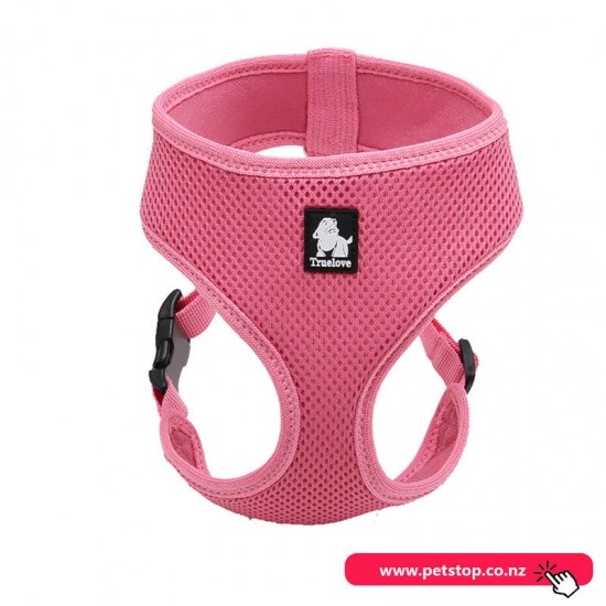 Truelove Soft Mesh Dog Harness Pink S