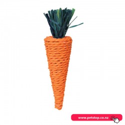 Trixie Small Animal Toy - Straw Carrot 20cm