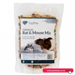 Promotion!! 20% off for Topflite Premium Rat & Mouse Mix Food 300g X2 bags