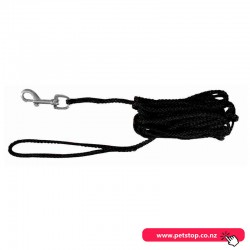 Brooklands Dog Leash Tracking Leash 10m x 5mm Black