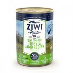 ZIWI Peak Canned Trip and Lamb Dog Food 390g
