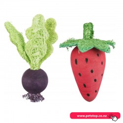 Trixie Small Animal Toy - Strawberry & Beetroot