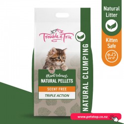 Trouble & Trix Cat Litter Natural Pellets 15L