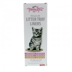 Trouble&Trix Litter Tray Liners 20regular (for tray up to 43*35cm)