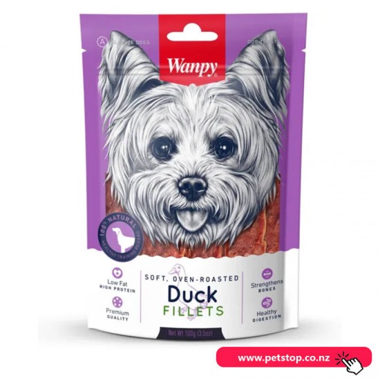 Wanpy Duck Fillets Dog Treat 100g