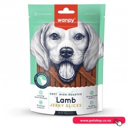 Wanpy Lamb Jerky Slices Dog Treat 100g