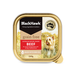 Black Hawk Grain Free Beef Tinned 100g
