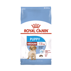 Royal Canin Dog Food-Medium Junior/Puppy 4kg