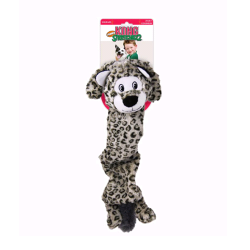 Kong Jumbo Stretchezz Snow Leopard Dog Toy - XL
