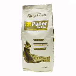 Kitty Fresh Ink-Free Paper Cat Litter - 30L