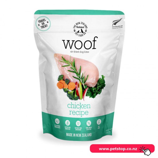 Woof Air Dried Dog Food - Chicken 100g