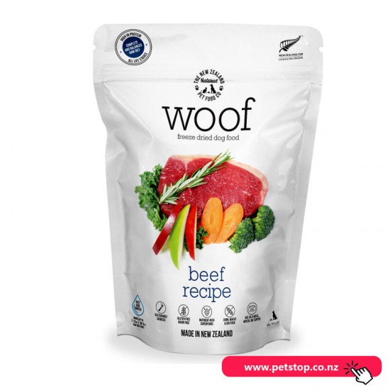 Woof Freeze Dried Dog Food - Beef 50g