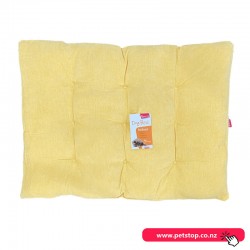 AQ566 Yours Droolly Summer Pet Bed Regular Yellow - M