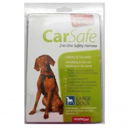 Yours Droolly Dog CarSafe 2in one Safety Harness-Large dogs