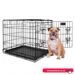 Yours Droolly Double Door Dog Crate 30inch 76*48*53cm