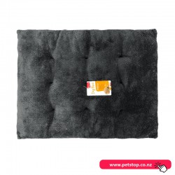 Yours Droolly Indoor Pet Bed Rectangle Medium - Black