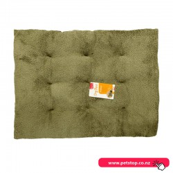 Yours Droolly Indoor Pet Bed Rectangle Medium - Green