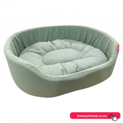 Yours Droolly Outdoor Dog Bed Mint Green - Small