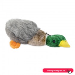 Yours Droolly Dog Toy Playmates Plush Plush Mallard Duck - Small