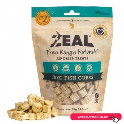 Zeal Air Dried Hoki Fish Cubes 85g