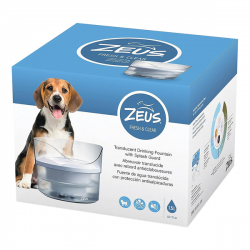 Zeus Fresh & Clear Fountain with Splash Guard 1.5L