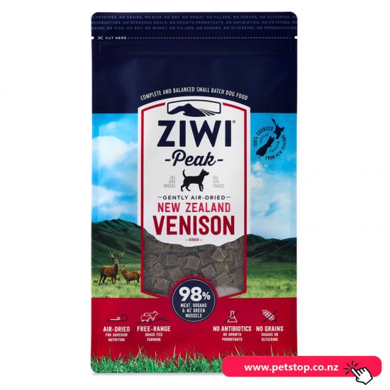 Ziwi Peak Air Dried Venison Dog Food 1kg