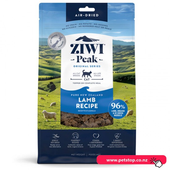 Ziwi Peak Air Dried Lamb Cat Food 400g