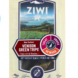 Ziwi Peak Venison Green Tripe Dog Treat - 70g