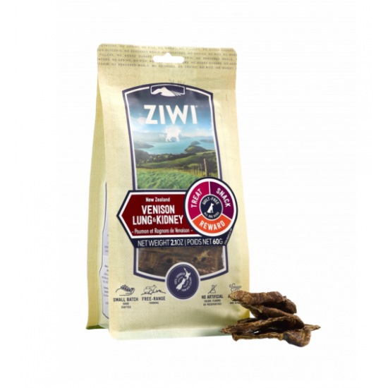 Ziwi Peak Venison Lung and Kidney Dog Chews 60g