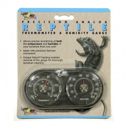 Reptile Thermometer & Humidity Gauge